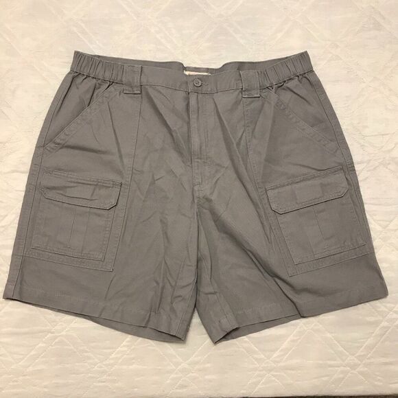 Savane gray cargo‎ shorts size 40 - Picture 1 of 4